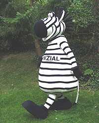 Puppenbau-Zebra Hein Daddel vom THW-Kiel 4