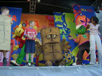 Puppenbau-Kinderfest 2003 in Hannover, Bernd das Brot